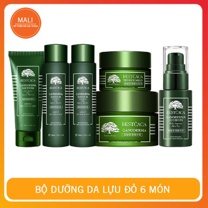 Trọn Bộ Dưỡng Da BestCaca Cao Cấp 6 Món