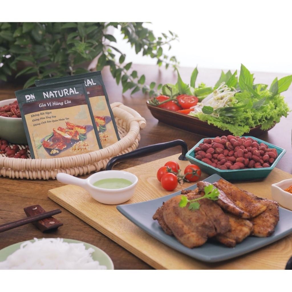 Gia vị húng lìu Natural DH Foods nêm sẵn thành phần tự nhiên gói 10gr - Chính Hãng