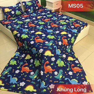 Set 5 món chăn hè bền đẹp nhất 2020 mẫu Khủng long