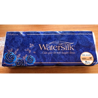 ❤️Giấy vệ sinh Watersilk 3 lớp 10 cuộn không lõi