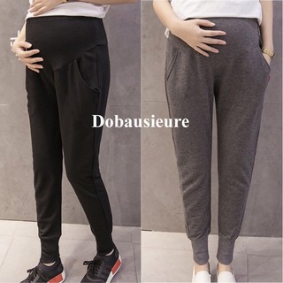 Quần bầu mùa đông dáng rộng có bo gấu dày dặn ấm áp 𝐐𝟏𝟖