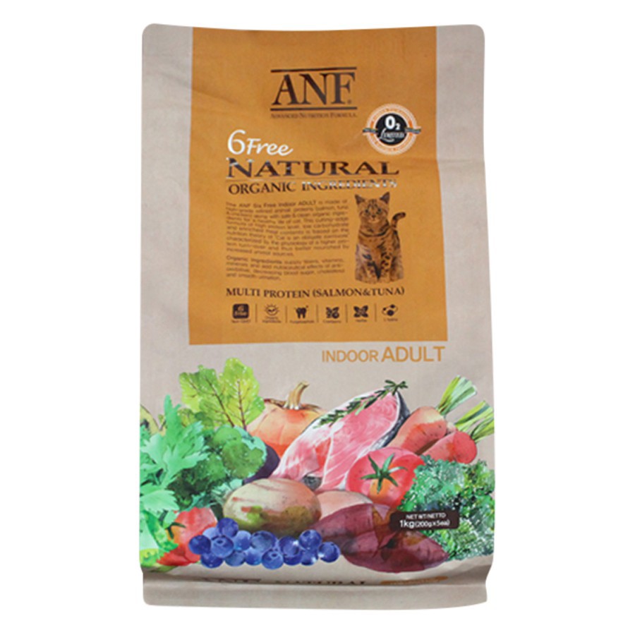 ANF 6Free - Thức ăn hạt cho mèo nhỏ dưới 12 tháng tuổi (bịch 2kg)