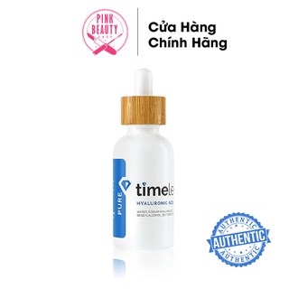Serum Timeless Hyaluronic Acid Cấp Nước, Dưỡng Ẩm Da Hyaluronic Acid Serum 100% Pure 30ml