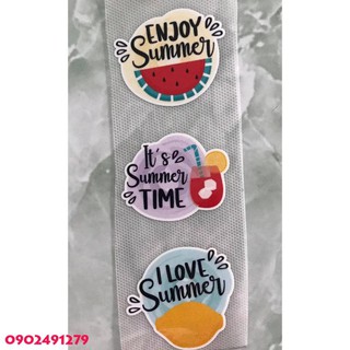 Hình ủi, hình dán nhiệt - Summer