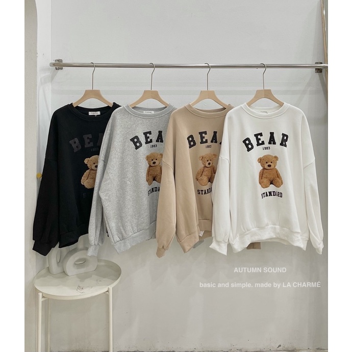 [ HÀNG CÓ SẴN ] Áo nỉ gấu , hàng loại 1