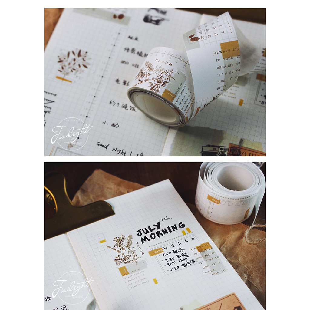 Băng dính washi tape WST124