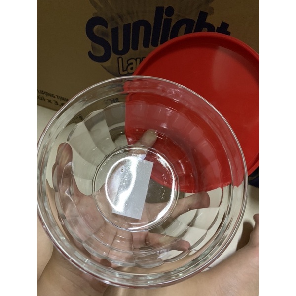 Tô Thuỷ Tinh 6 Inches Có Nắp Đậy