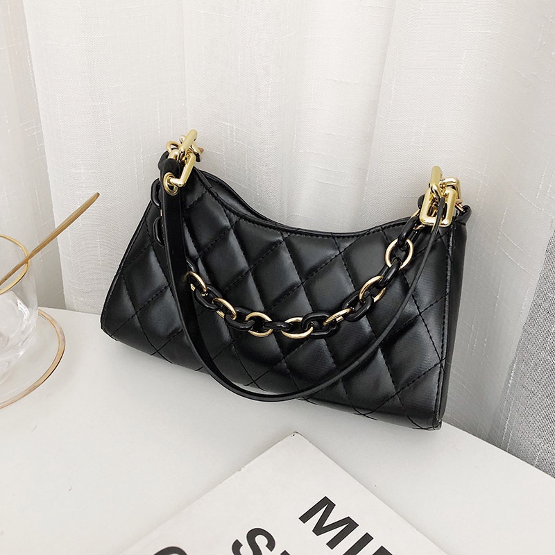 Túi Đeo Vai Phối Dây Xích Thời Trang Mới Năm 2021 Cho Nữ