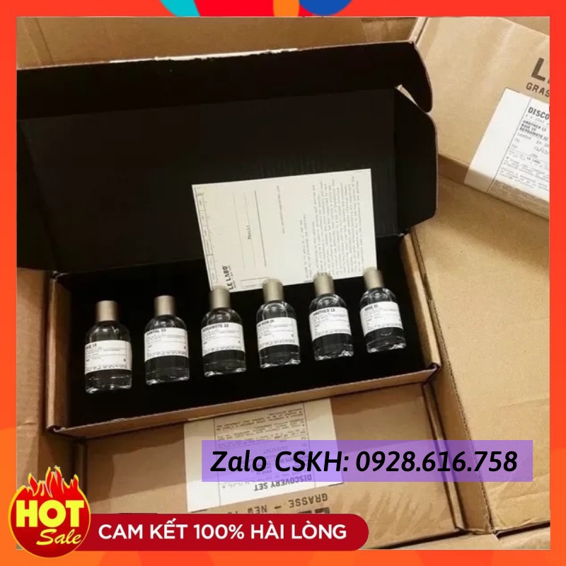 Set Nước Hoa Unisex 6 x 10ml Another 13, 31, 33, 19, 22, 29 Đẳng Cấp, Sang Trọng Le labo mini