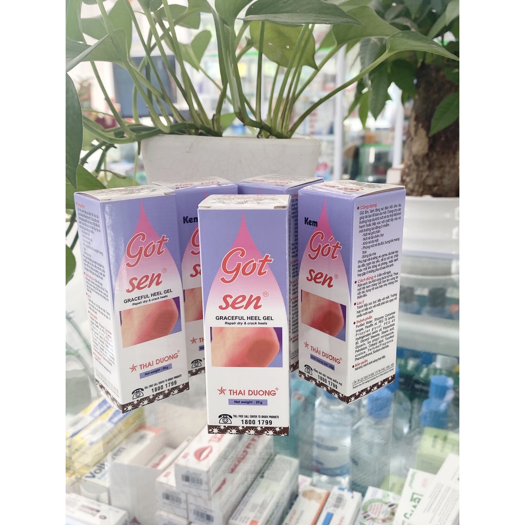 Gót sen dành cho trường hợp nứt nẻ gót chân ,tay