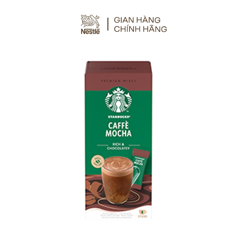 Combo 2 Hộp Cà phê hòa tan cao cấp Starbucks® Mocha