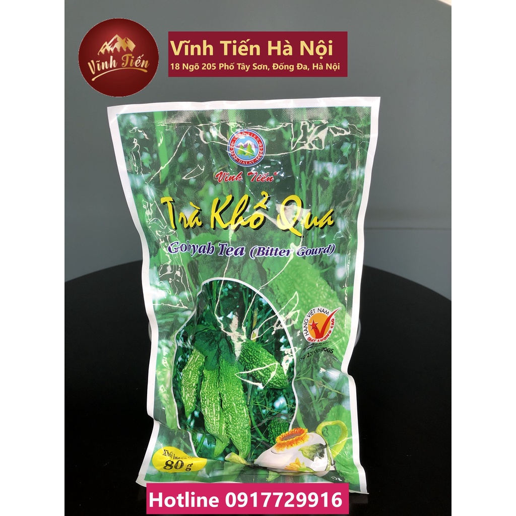 Khổ qua lát sấy khô 80gr - 10 gói