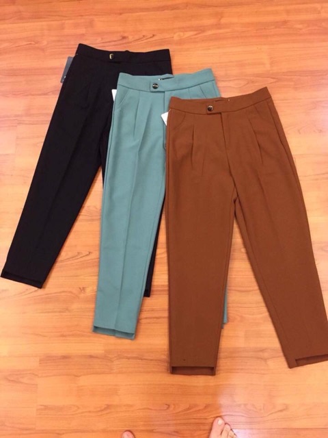 Quần Baggy Nữ Lưng Cao Gấu Lệch – Form Rộng Tôn Dáng, Chất Đẹp | BigBuy360 - bigbuy360.vn