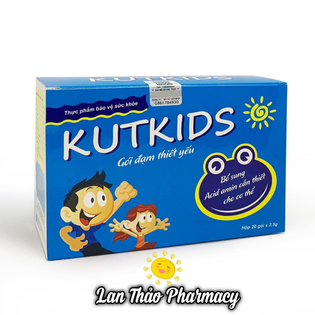 Kutkids 20 gói cung cấp chất đạm thiết yếu cho bé giá tốt