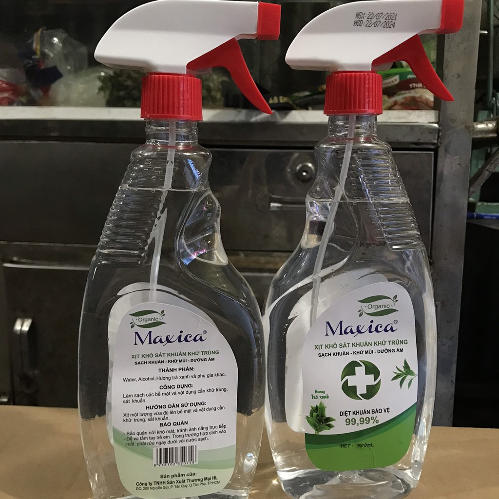 1 CHAI XỊT KHÁNG KHUẨN BEBEWIN HOME 500ML - HÀNG CÔNG TY