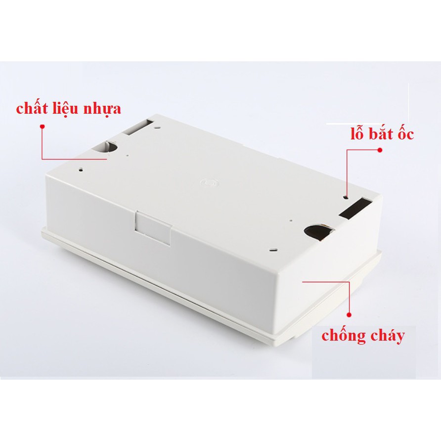 Tủ điện âm tường 2-4 vị trí - tủ át , tủ điện gài át trong nhà -TBĐ