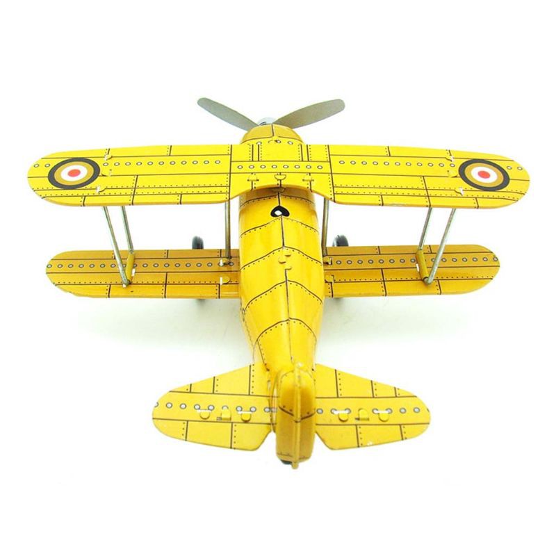 AIRCRAFT MODEL Mô Hình Máy Bay Mini Bằng Kim Loại Phong Cách Cổ Điển Dùng Trang Trí