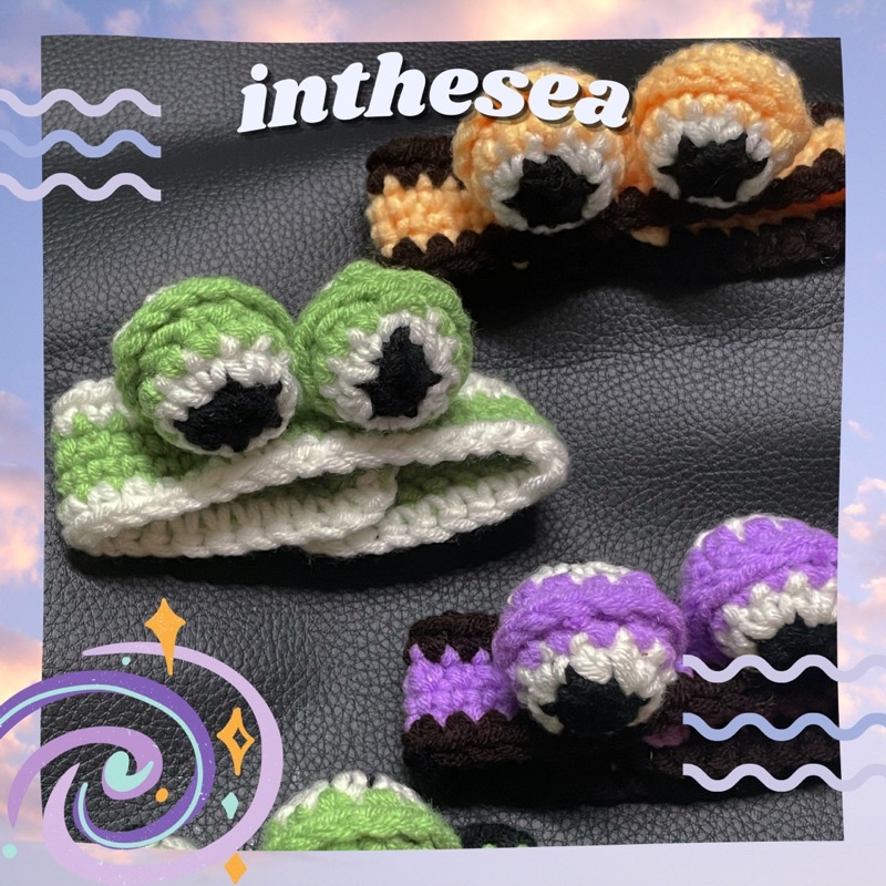 Vòng Tay Đan Len Hình Chú Ếch Đáng Yêu Nhiều Màu