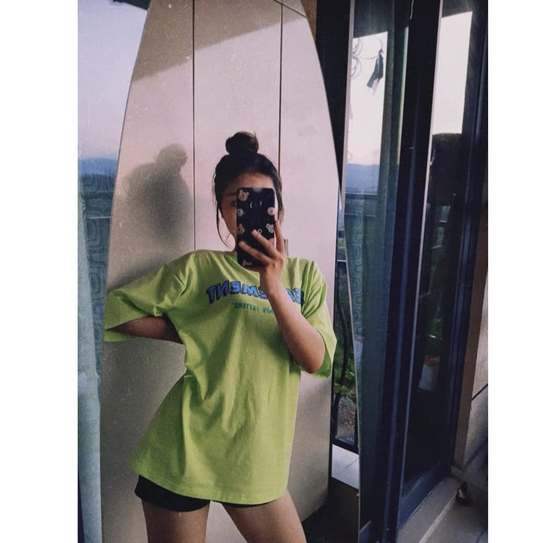 Áo Thun In Chữ SEAPEMEN (xanh chuối) - Áo thun tay lỡ form rộng Unisex 38-65kg Nam Nữ  [ẢNH THẬT] | BigBuy360 - bigbuy360.vn