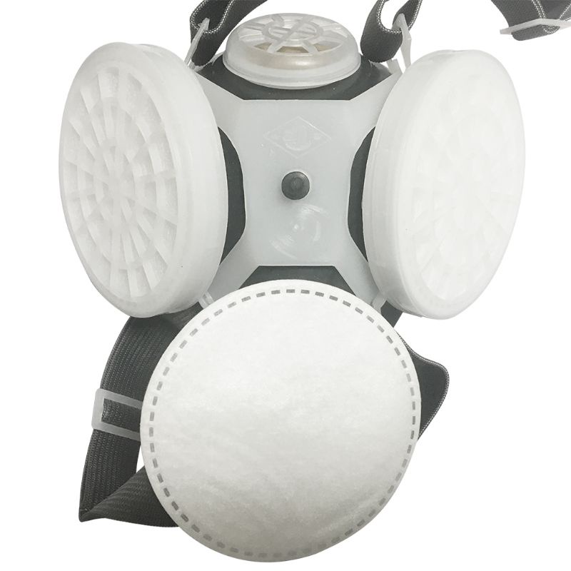 Bộ 10 Tấm Lọc Cotton Chống Bụi Thay Thế Cho Mặt Nạ Phòng Độc TF0701