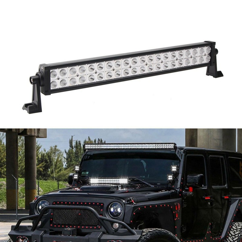 High Quality 22 Inch 120W LED Work Light Bar 6000K Spot Offroad Pickup SUV UTE ATV