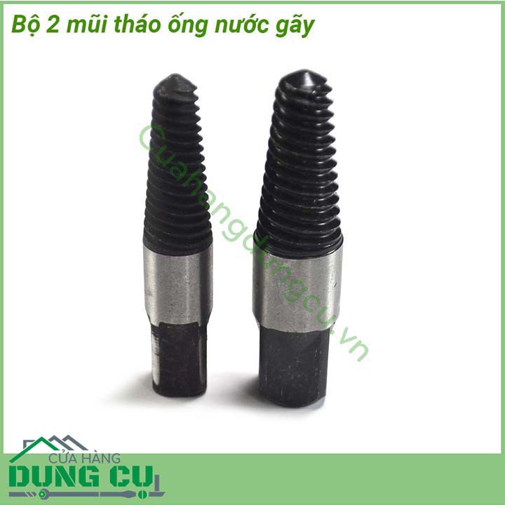 Bộ 2 mũi tháo đầu ống nước gãy