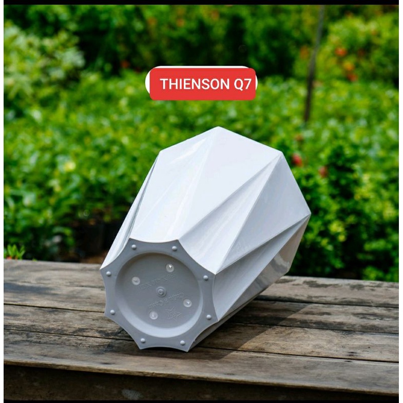 Chậu Nhựa Kim Cương 41*33Cm Xịn & Dày 8 Cạnh Trồng Cây