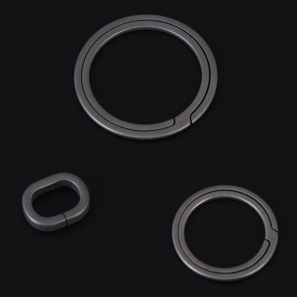 Vòng gắn chìa khóa bằng hợp kim titan siêu nhẹ chất lượng cao tiện dụng