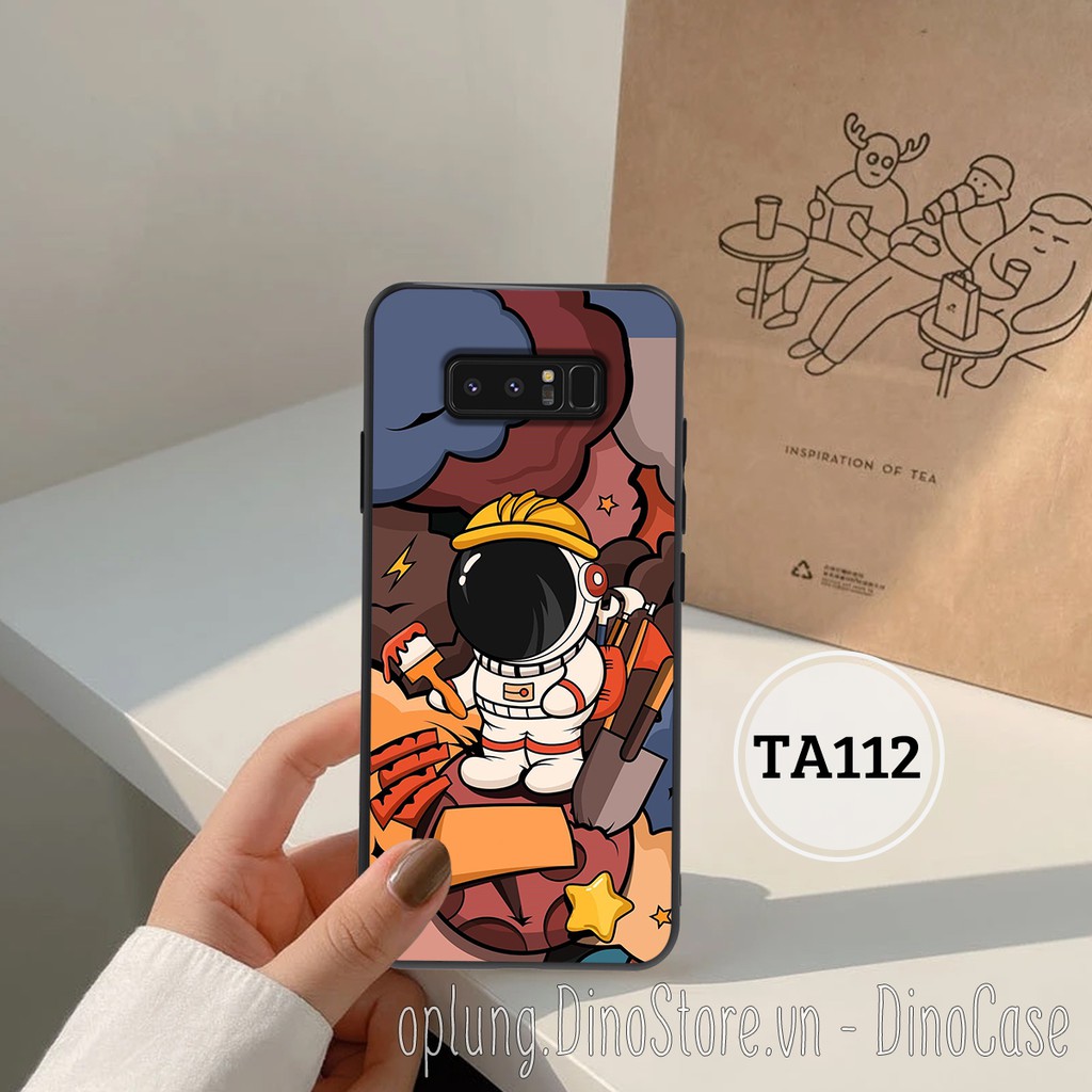 Ốp điện thoại Samsung Galaxy Note 8 - Note 9 - S10 Plus - S10 5G - Ốp lưng Samsung in hình phi hành gia vũ trụ đáng yêu.
