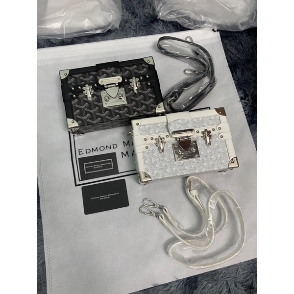 Túi hộp Trunk Edmond Masion hàng CHÍNH HÃNG giá rẻ phù hợp đeo đi chơi Tặng Thẻ Card