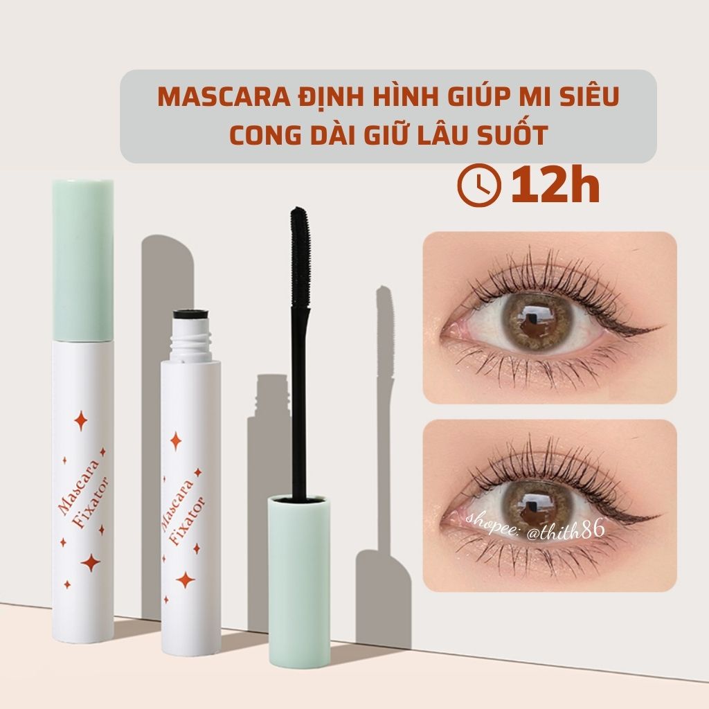 Chuốt Mi Mascara Định Hình Mi Siêu Cong Dài GOGO TALES Feather Feeling Fixator GT257
