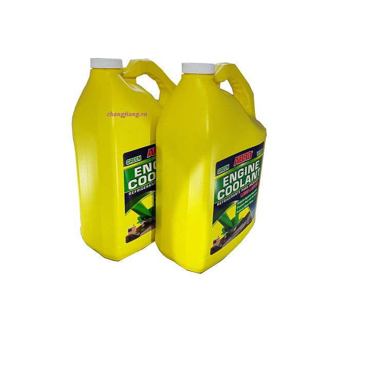 Nước Làm Mát Động Cơ  cho xe Ô Tô  ABRO ENGINE COOLANT Xanh 3.78 Lít - Nước Giải Nhiệt ABRO