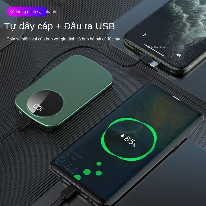 Sản phẩm mới Sạc 20000mAh Bao mini Pin dự phòng di động dung lượng lớn nhanh có thể sử dụng đại trà cho điện thoại Apple