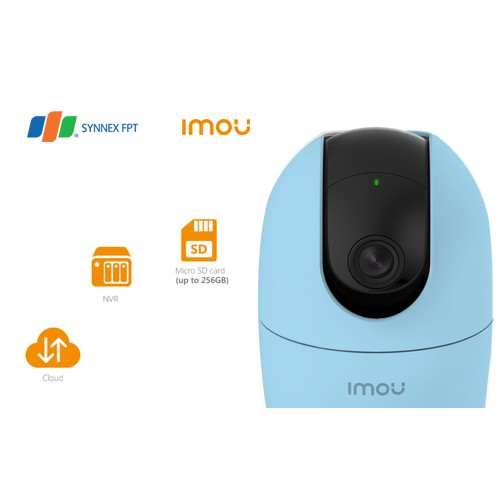 Camera IP WIFI Imou hình cầu A1 IPC-A22EP-A 2M, 2Y WTY (Blue)_IPC-A22EP-A - Hàng Chính Hãng