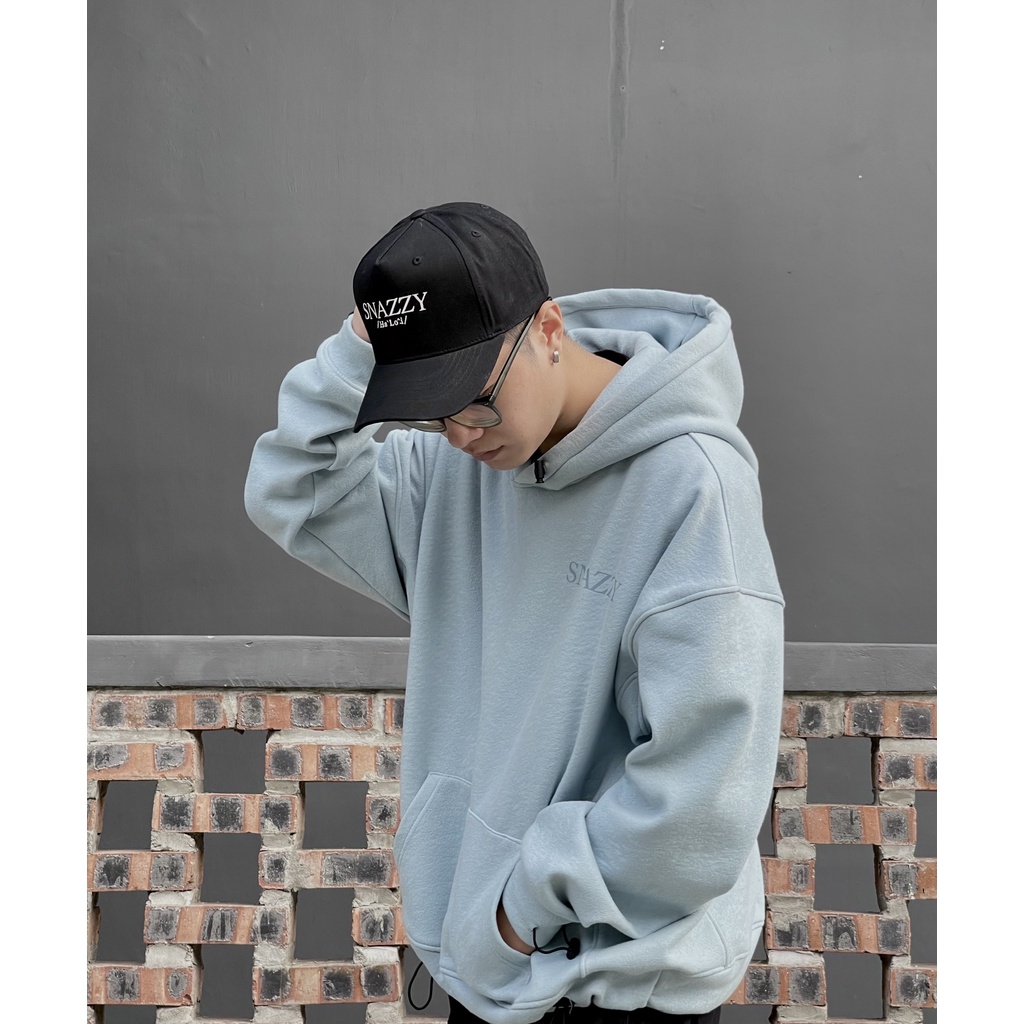 Áo hoodie nam chất nỉ form rộng dày dặn phong cách SNAZZY VOY HOODIE