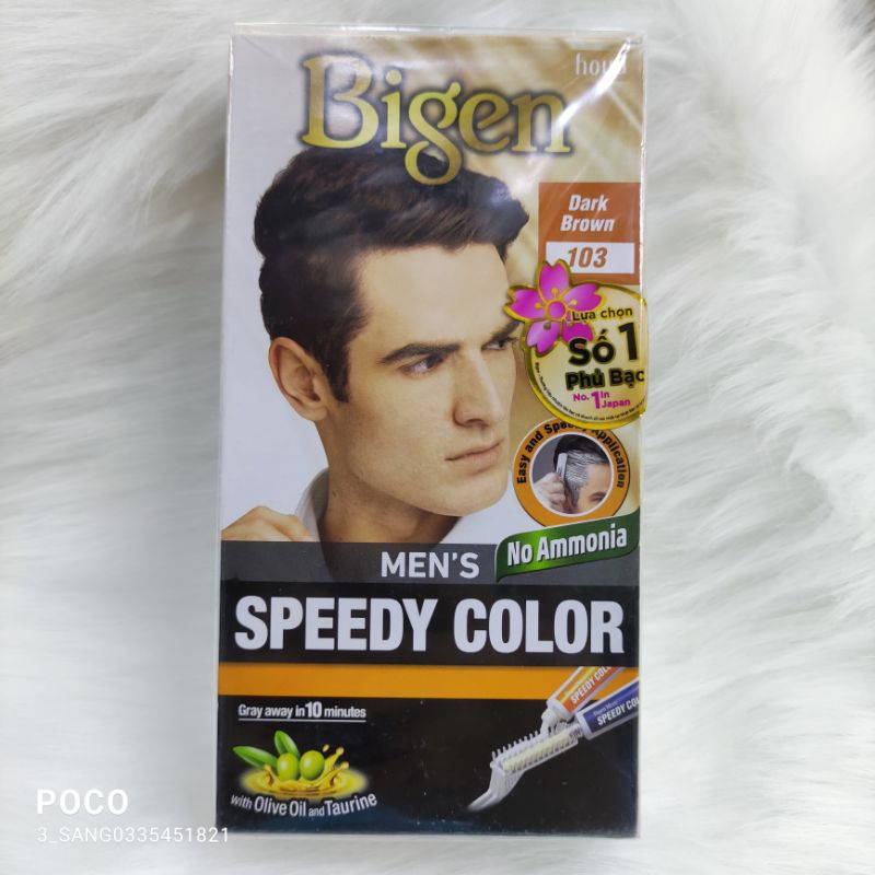 Nhuộm tóc Bigen Men 101,102,103