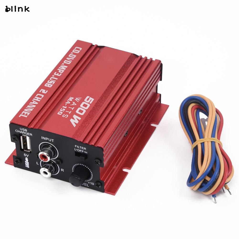 Bộ Khuếch Đại Âm Thanh 500w 2 Kênh 20hz~20khz Cao cấp | BigBuy360 - bigbuy360.vn