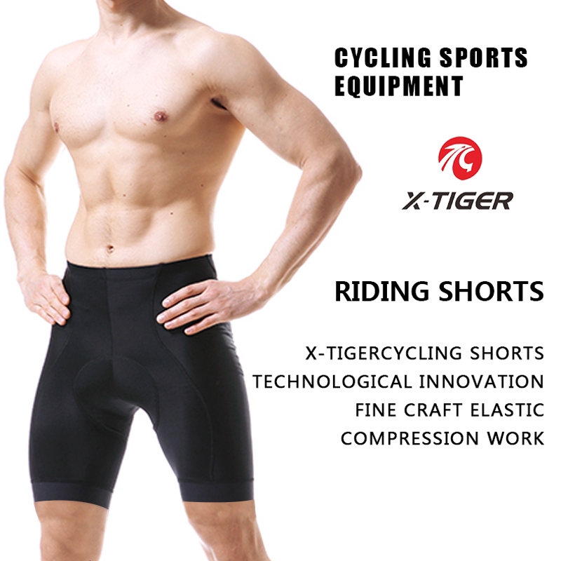 Quần Ngắn Đi Xe Đạp X-TIGER Cho Nam Nhẹ Nhàng Có Đệm Gel 5D Dày