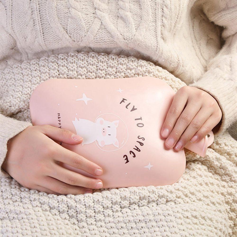 MELODG Bộ 2 Túi Chườm Ấm Tay Bằng PVC Chống Nổ In Họa Tiết Dễ Thương