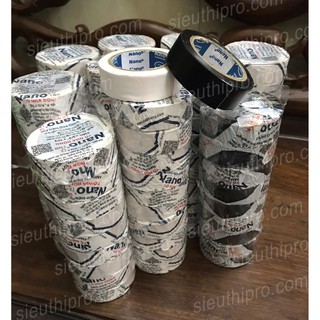 Băng keo điện PVC Nano 5MILx3/4'' x 10y TND