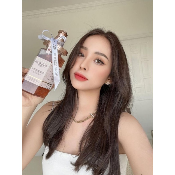 Sữa tắm nước hoa Weilaiya tinh chất hoa hồng Damask 9ml