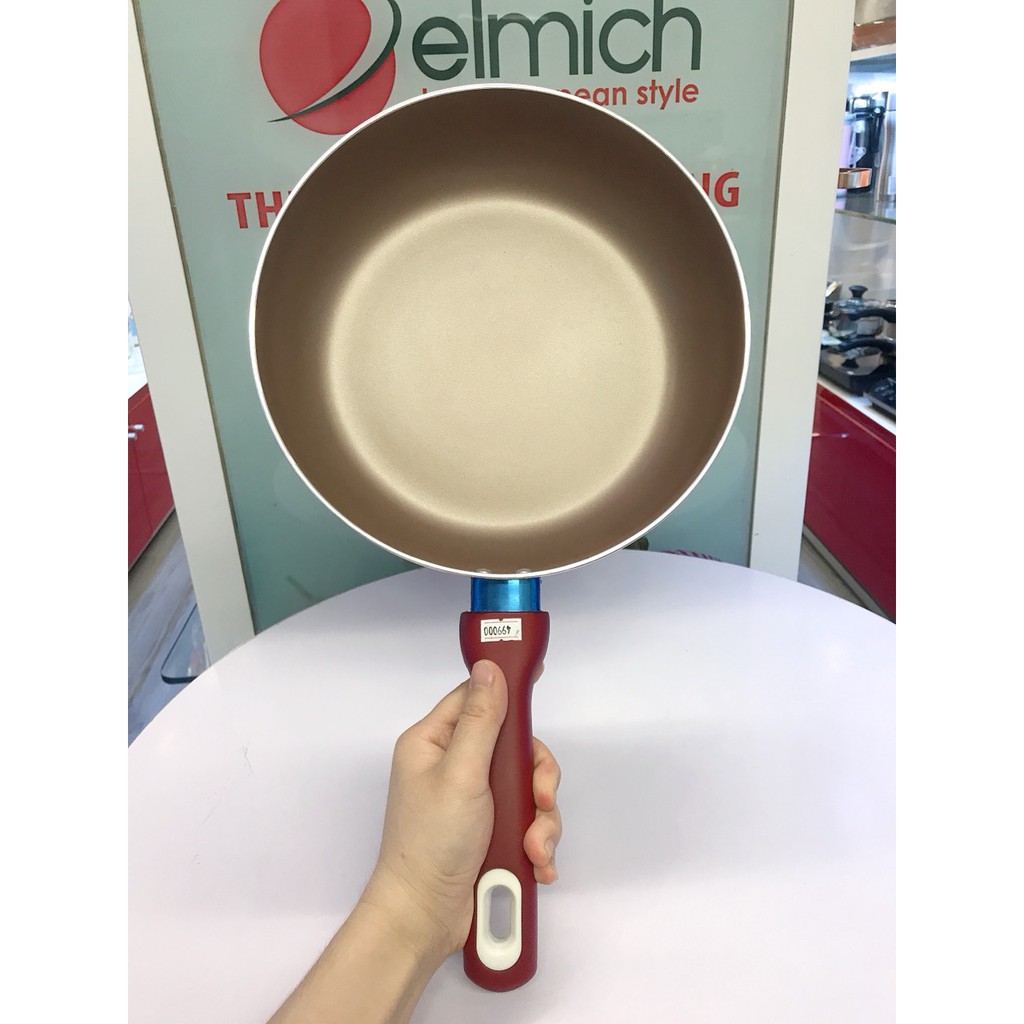 Chảo chống dính cao cấp Elmich dùng cho mọi loại bếp size 20cm-24cm-26cm-28cm