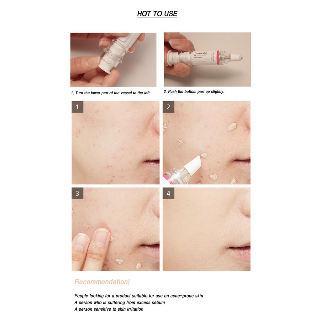 Kem Che Khuyết Điểm Mụn MISSHA Near Skin Trouble Cut Spot Cover 7G | BigBuy360 - bigbuy360.vn