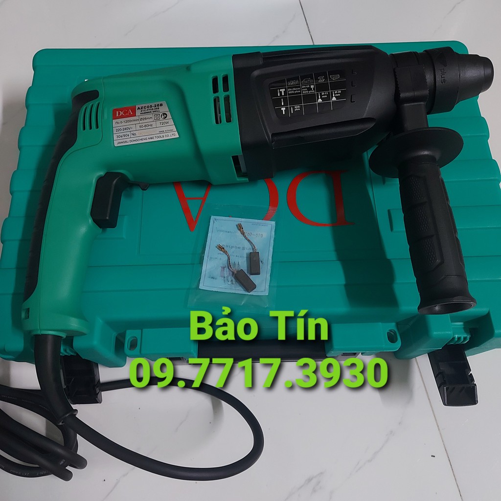 MÁY KHOAN BÊ TÔNG 720W DCA AZC05-26B [CHÍNH HÃNG] MÁY KHOAN ĐỘNG LỰC [MÁY KHOAN ĐỤC RẺ] KHOAN BÊ TÔNG DCA TOTAL INGCO