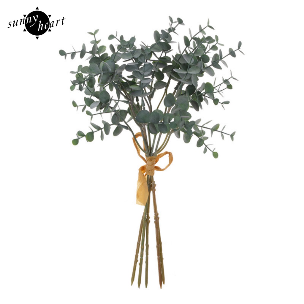 1 Chùm Khuynh Diệp 5 Đầu Cành Khuynh Diệp Nhân Tạo Sống Động