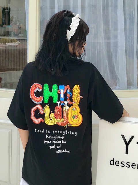 [Mã BMBAU50 giảm 50K đơn 150K] Áo Thun CHILICLUB Food