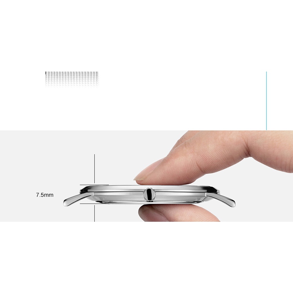 Đồng Hồ Đeo Tay Sk Chống Thấm Nước Kiểu Dáng Thời Trang Cho Nữ