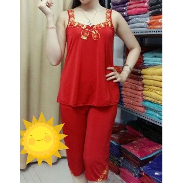 đồ bộ lửng thun lạnh Size 4 tu 57-60kg