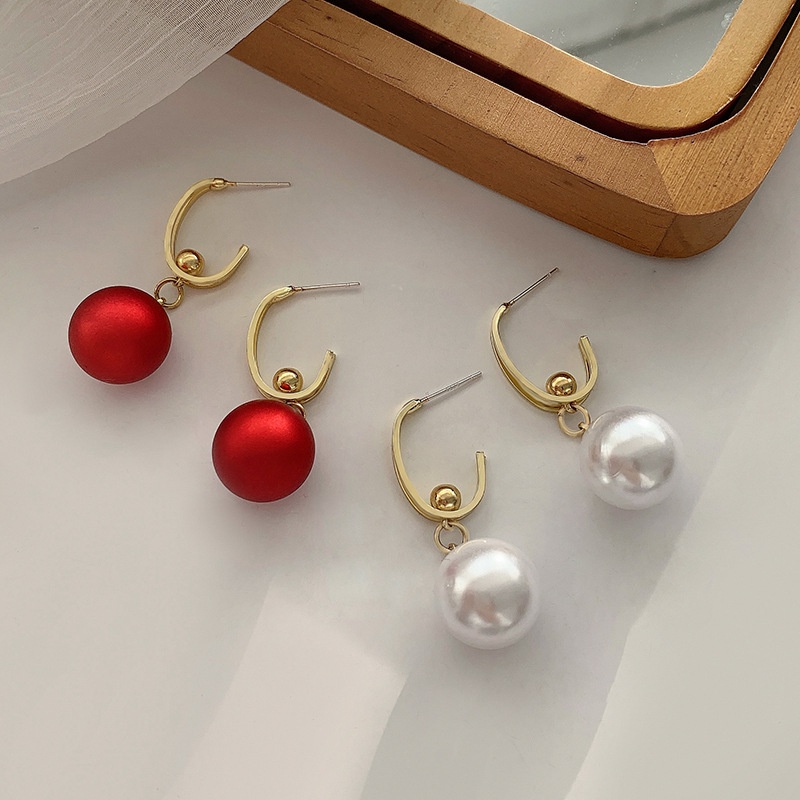 Khuyên Tai Ngọc Trai Lễ Hội Phong Cách Trung Hoa Đơn Giản Thời Trang Mới 2022 Dành Cho Bạn Nữ