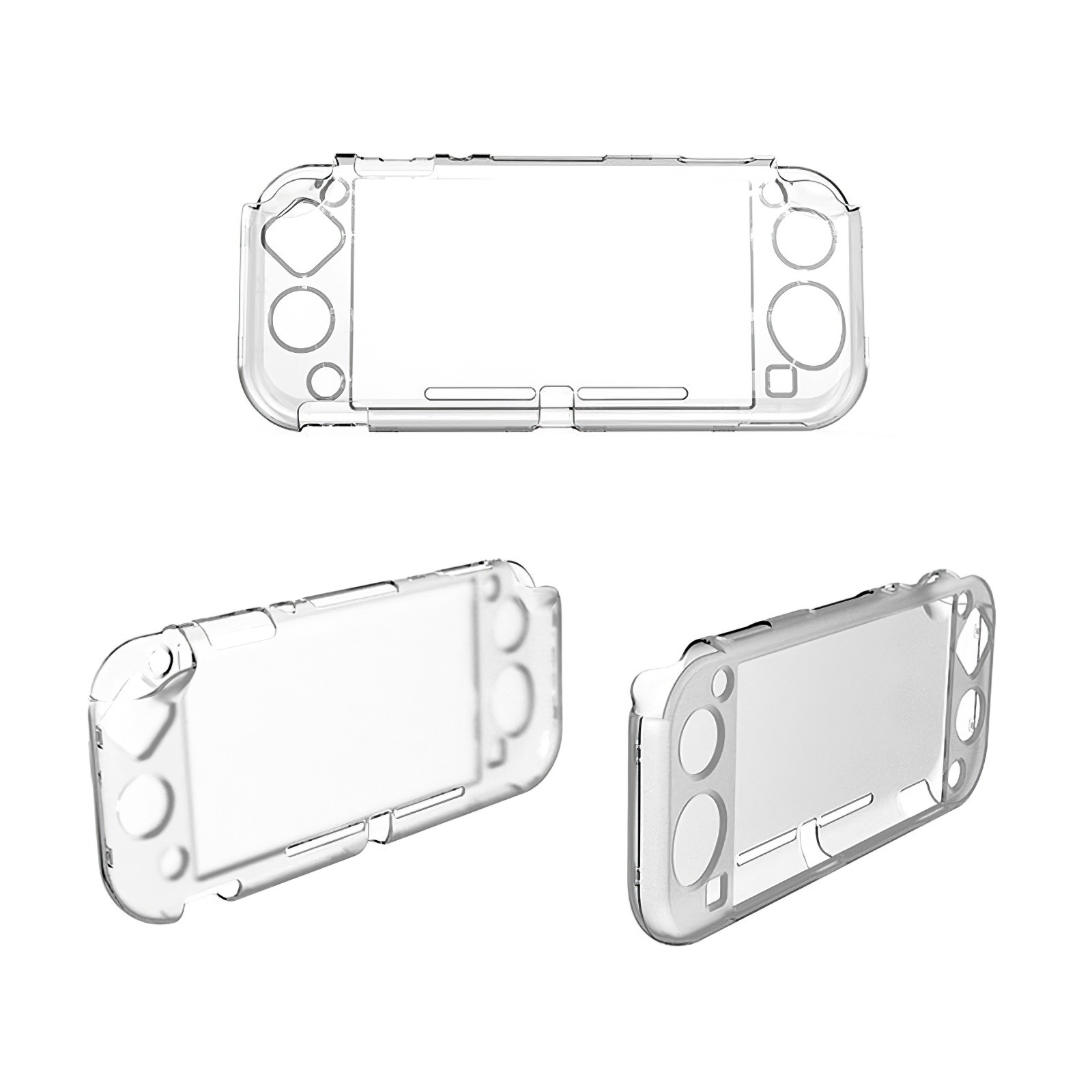 IN STOCK For Lite Transparent Protective Console Crystal Case PC Gamepad Shell For Switch